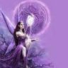 Dragón violeta